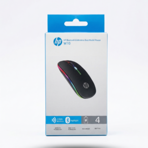 hp w10 wireless mouse (rgb edition)